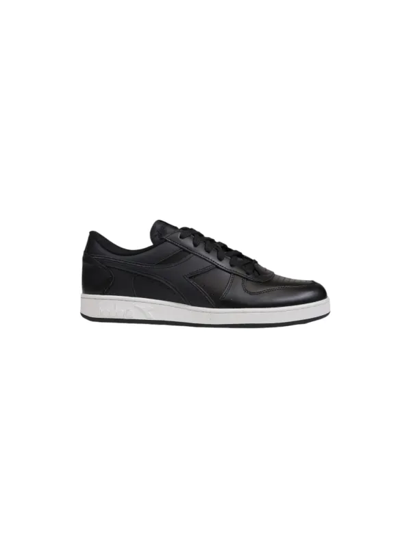 Schwarze Diadora 476529 Ledersneaker Schwarze Diadora 476529 Ledersneaker