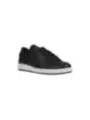 Schwarze Diadora Leder-Sneakers modern