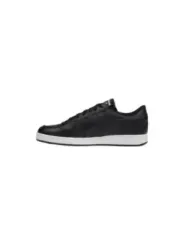 Schwarze Diadora 476529 Ledersneaker