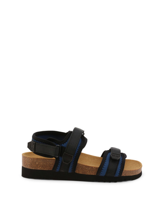 Blaue Scholl Sandalette mit Schnallen