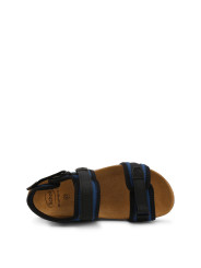 Blaue Scholl Sandalen mit Klettverschluss