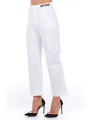 Jeans & Pants Elevated Elegance White Cropped Trousers 190,00 € 1100000103264 | Planet-Deluxe