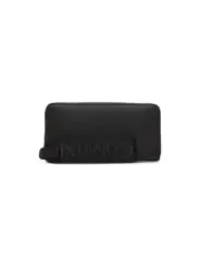 Schwarze Leder Geldbörse Calvin Klein