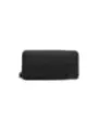 Schwarze Leder Geldbörse Calvin Klein