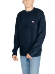 Navy Tommy Hilfiger Rundhals-Pullover