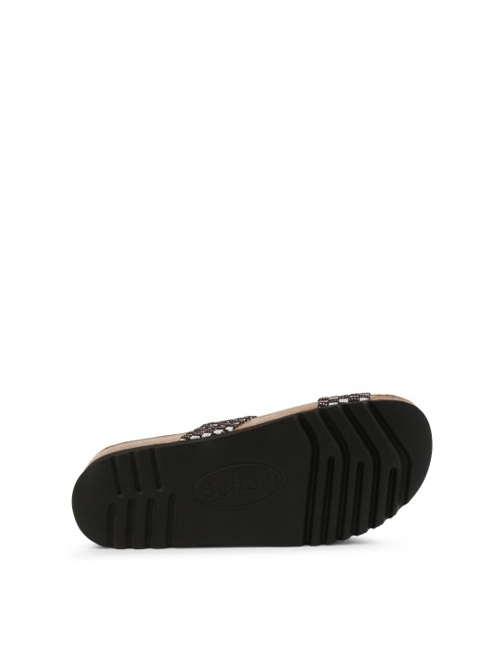 Braune Leder-Sandalen mit Riemchen