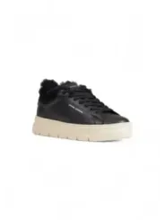 Schwarze weiße Sneaker Crime London