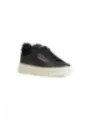 Schwarze weiße Sneaker Crime London