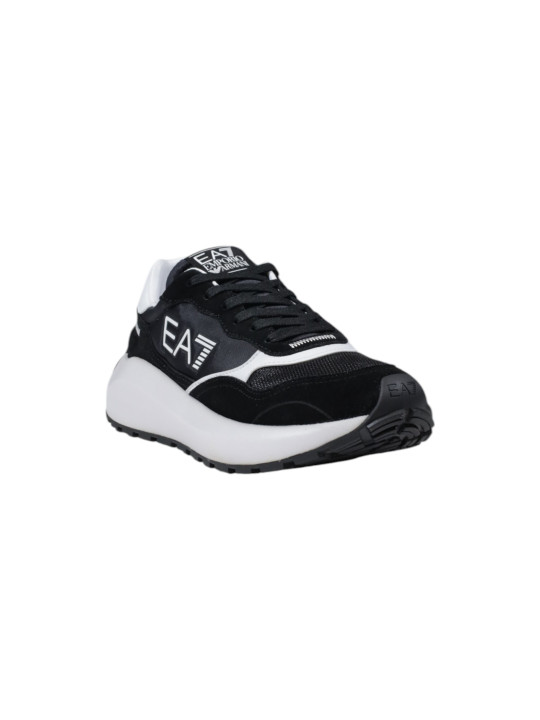 Schwarze weiße EA7 Sneakerschuhe