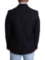 Blazers Elegant Dark Blue Virgin Wool Men's Coat 2.130,00 € 8054802116096 | Planet-Deluxe