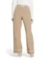 Weiße Hosen mit hohem Bund