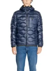 Stylische Blauer #476341 Daunenjacke Winter