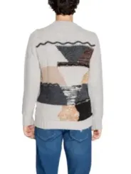 Patchwork-Strickpullover Gianni Lupo