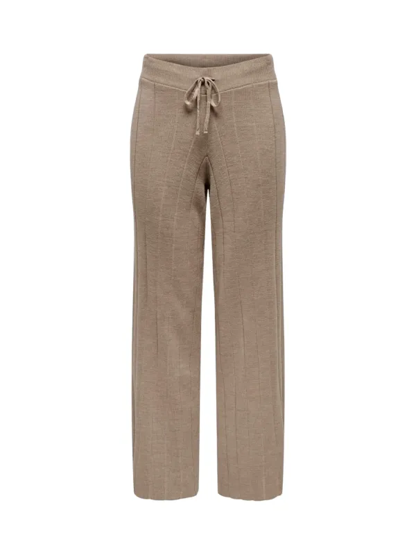 Beige Cordhose mit Kordelzug Beige Cordhose mit Kordelzug