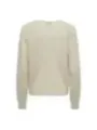 Cremefarbener Wollpullover von Jacqueline De Yong