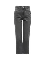 Graue Only 476308 High-Waist Jeans