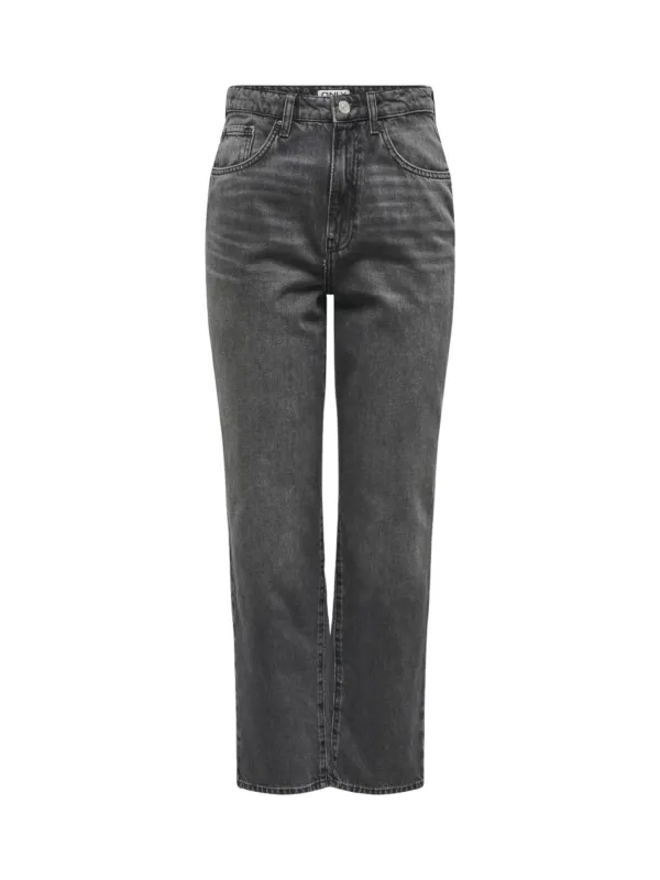 Graue Only 476308 High-Waist Jeans