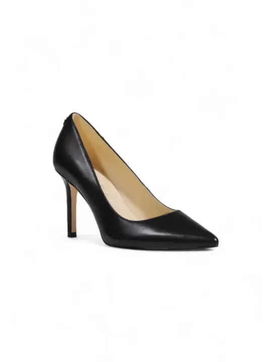 Schwarze spitze High Heels Guess