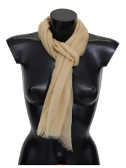 Scarves Elegant Cashmere Scarf in Beige 460,00 € 7333413017802 | Planet-Deluxe