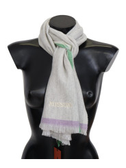 Scarves Multicolor Cashmere Line Pattern Scarf 460,00 € 7333413017925 | Planet-Deluxe
