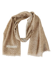 Scarves Elegant Wool Scarf with Signature Design 320,00 € 7333413018052 | Planet-Deluxe