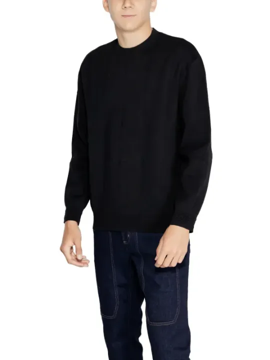 Armani Exchange schwarzer Crewneck Jeans
