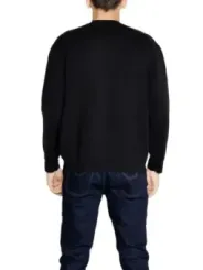 Schwarzes Armani Exchange Langarmshirt
