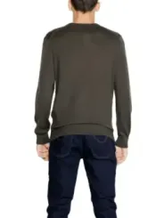 Dunkler Braun Farbverlauf Pullover