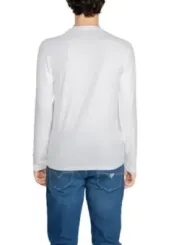 Weißes Armani Langarm-T-Shirt