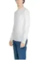 Weißes Armani Langarmshirt Baumwolle