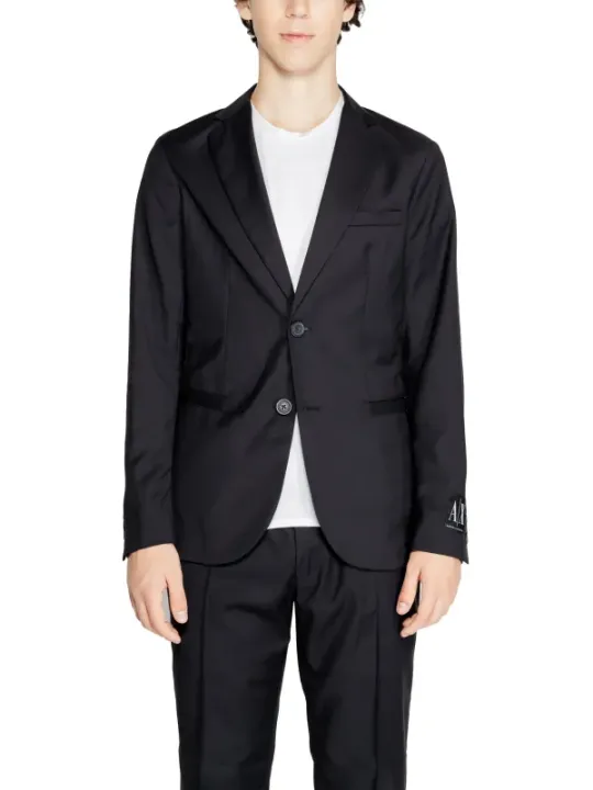 Schwarzer Armani Exchange Herrenanzug