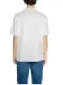 Weißes Armani Exchange T-Shirt Rückseite