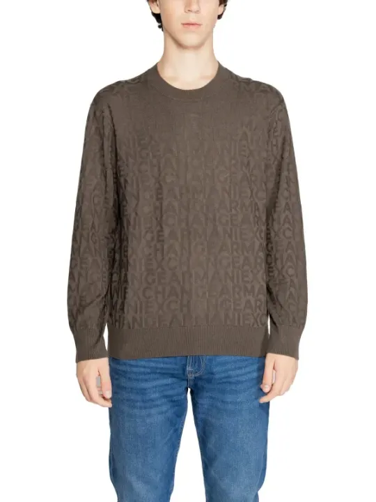 Braune Armani Exchange Strickpullover