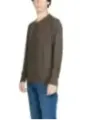Braune Armani Exchange Pullover mit Muster