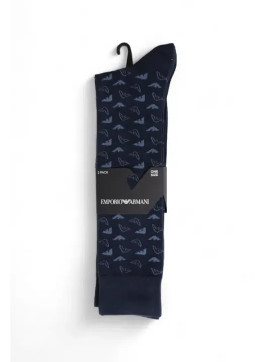 Dunkelblaue Emporio Armani Herrensocken