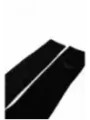 Schwarze Strumpfhose mit Bergmuster