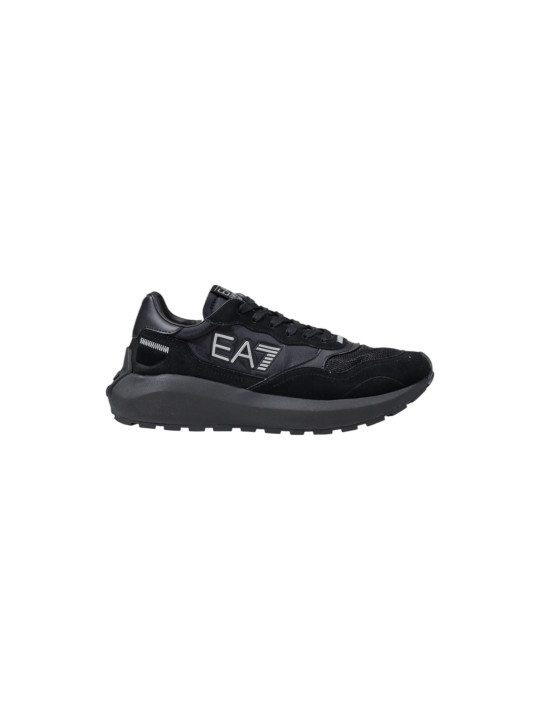 Schwarze EA7 Sneaker mit Logo