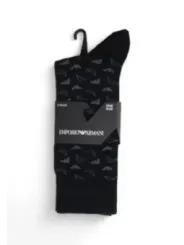 Armani Socken Zweierpack Schwarz Grau