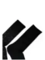 Schwarze Armani Kniestrümpfe mit Muster