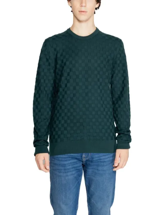 Calvin Klein Waffelstrick-Pullover Herren