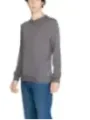 Armani Exchange graues Langarmshirt Modell