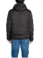 Schwarze gesteppte Replay Daunenjacke Herren