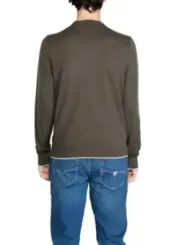 Grauer Armani Exchange Pullover aus Baumwolle