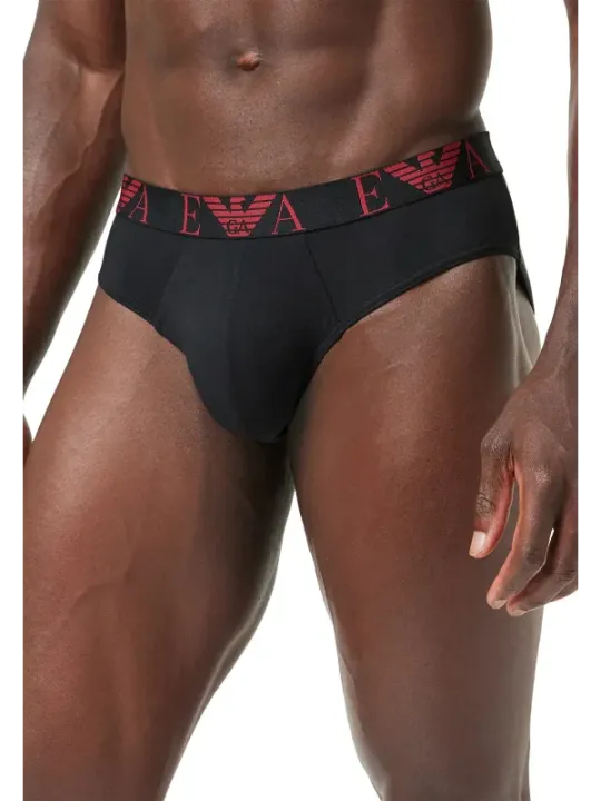 Schwarze Armani Herren Unterwäsche Briefs