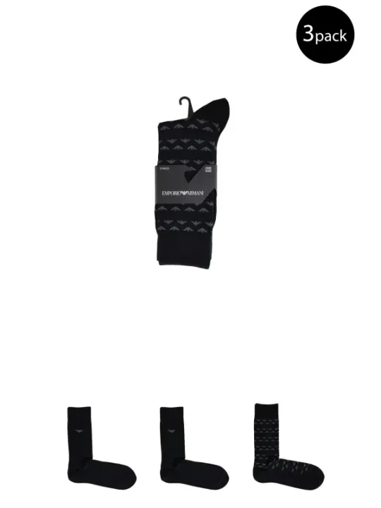 Emporio Armani schwarze Socken Set