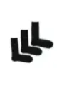 Schwarze Socken mit weißem Logo