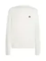 Tommy Hilfiger weißer Logo-Pullover
