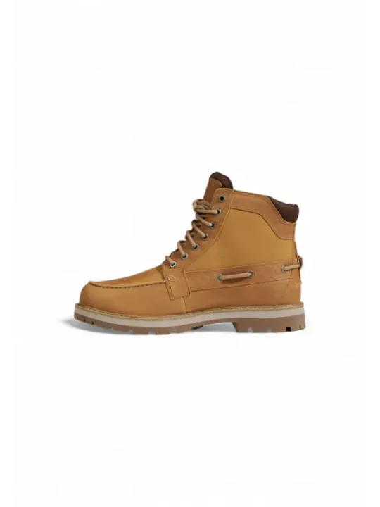 Timberland 476136 Tan Lederstiefel Seitenansicht