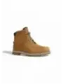 Hellbrauner Timberland Stiefel Seitenansicht