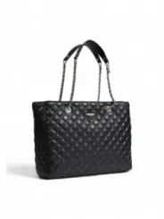 Schwarze gesteppte Guess Handtasche elegant